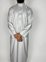 Qamis Qatari Gris