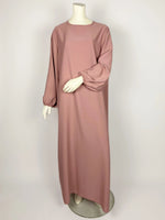 Abaya Assia en soie de medine - Sabr Mastour