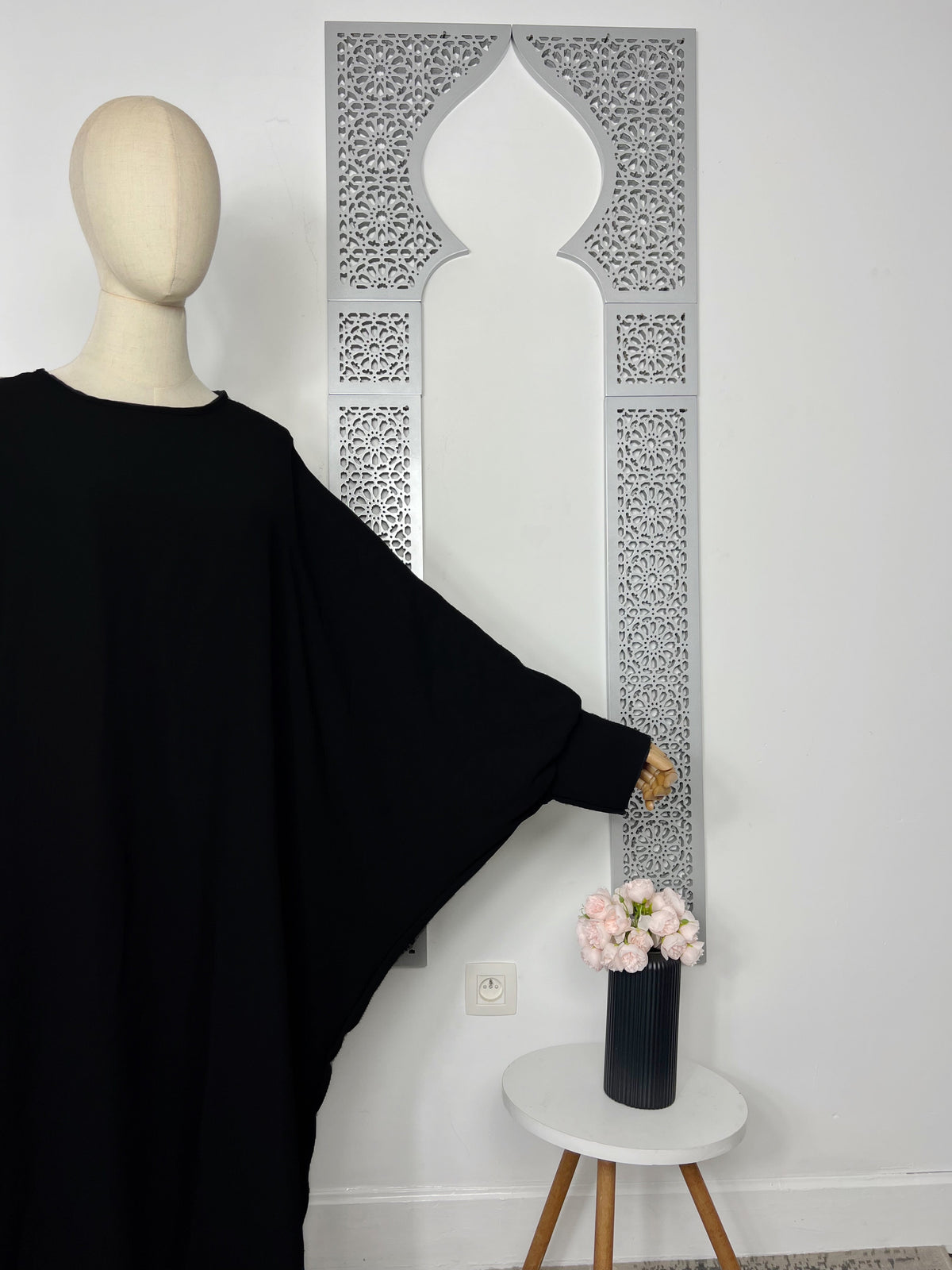 Abaya jazz Loubna manche resserré - Sabr Mastour