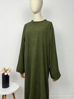 Abaya Nawel velours côtelé - Sabr Mastour