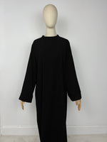 Abaya Nawel velours côtelé - Sabr Mastour