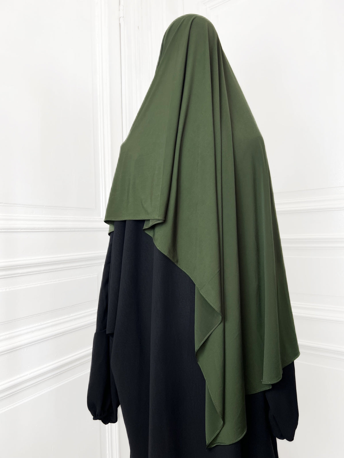 Hijab Jersey Premium kaki - Sabr Mastour