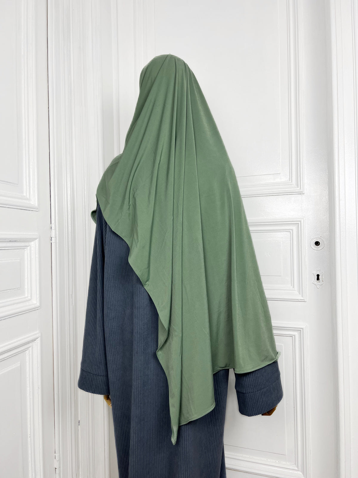 Hijab Jersey Premium vert d’eau - Sabr Mastour