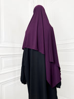 Hijab Jersey Premium violet - Sabr Mastour