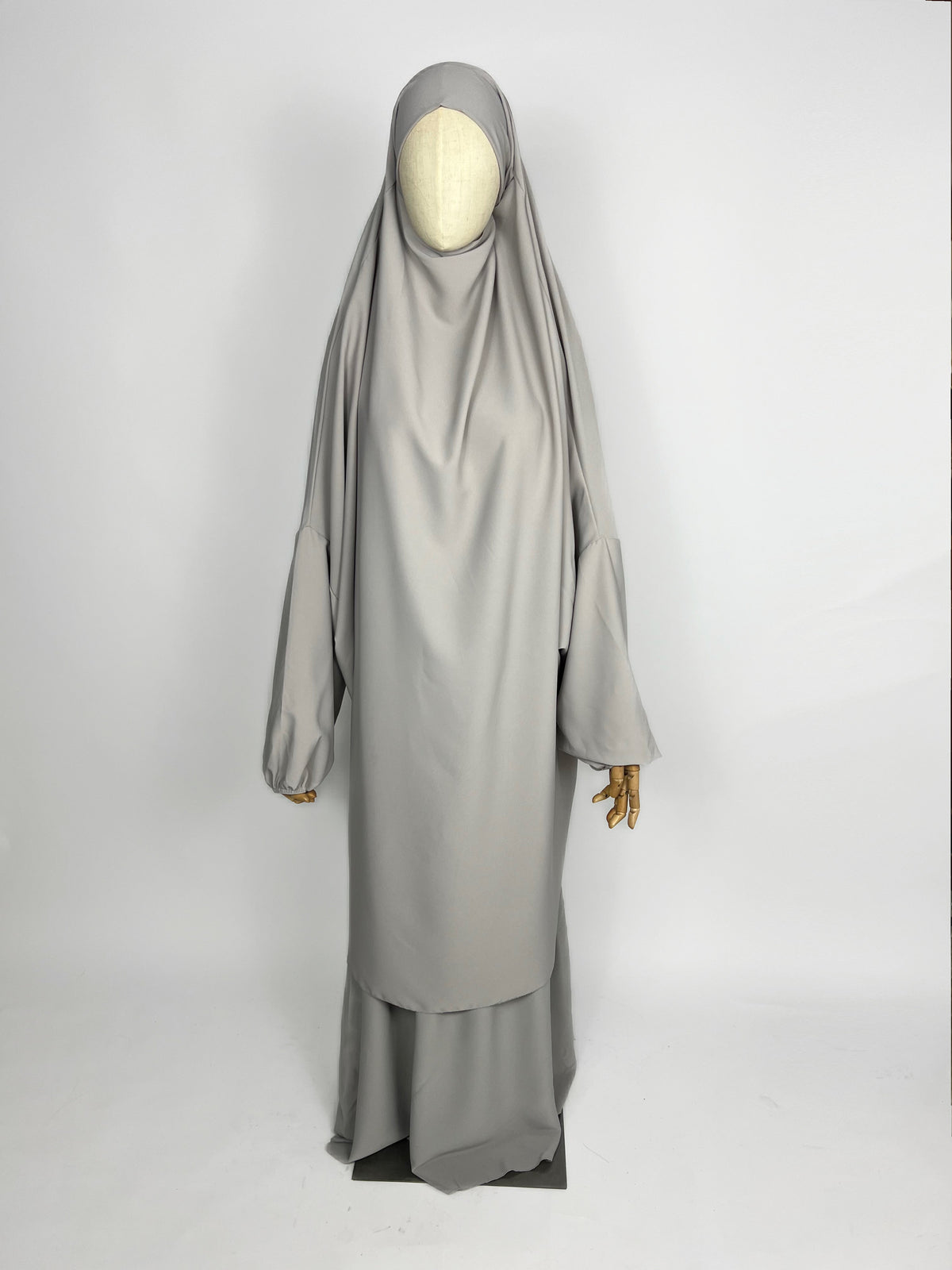 Jilbab Anissa 2 pièce soie de medine - Sabr Mastour