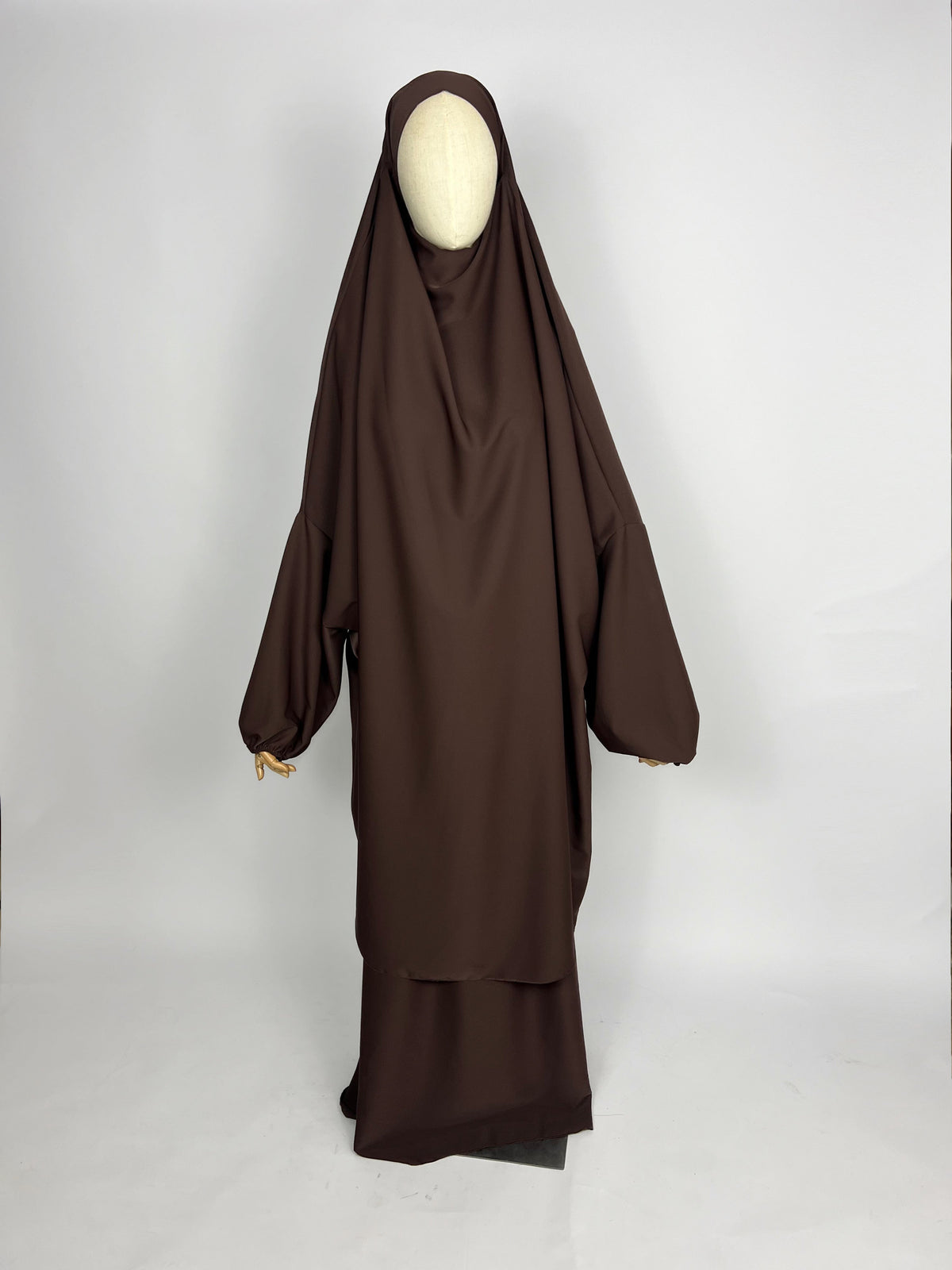 Jilbab Anissa 2 pièce soie de medine - Sabr Mastour