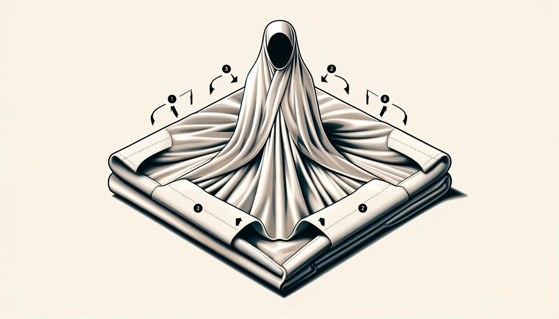Comment plier un khimar ? - Sabr Mastour