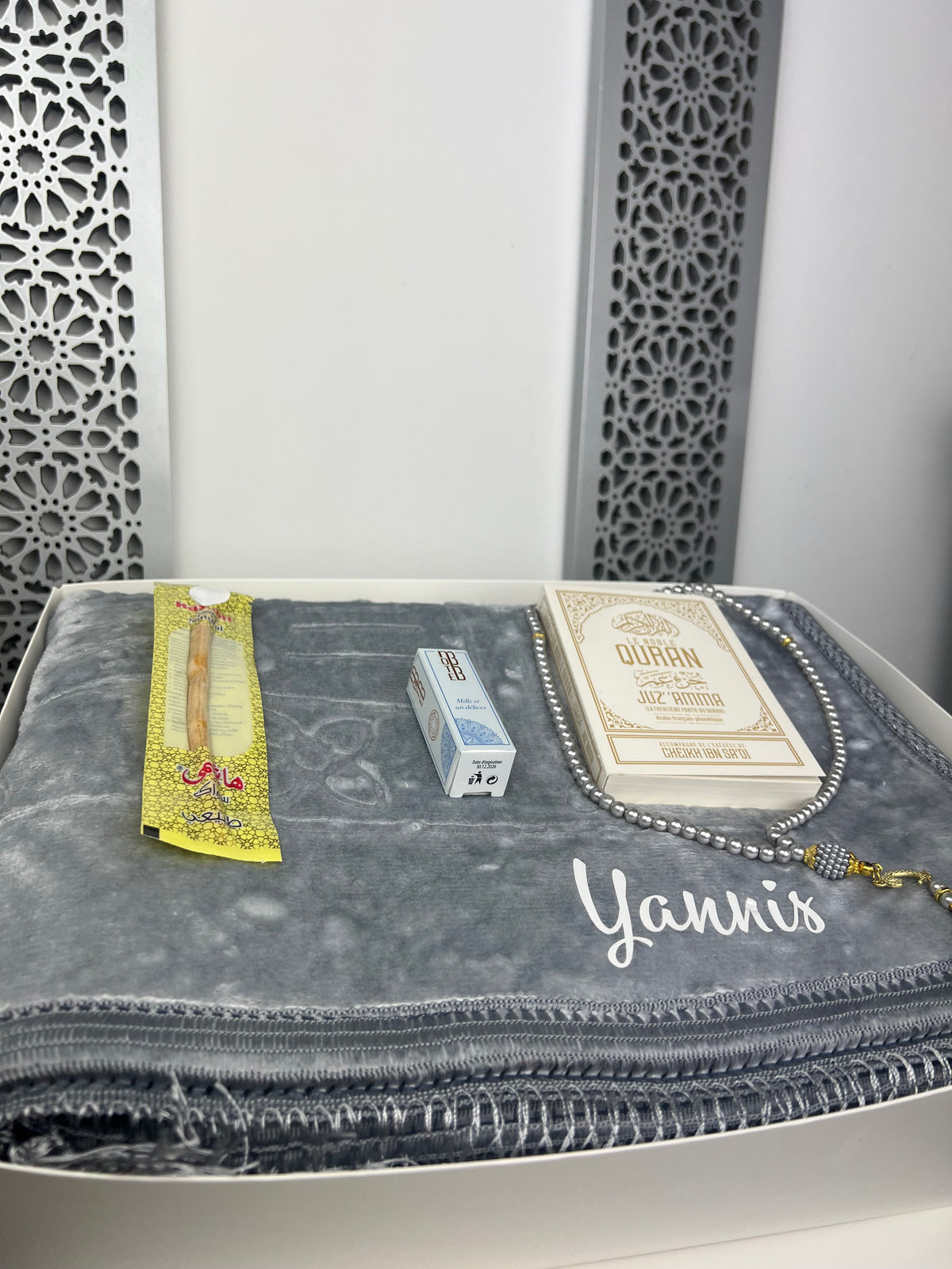 Coffret tapis de prière Nour