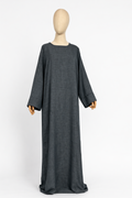 Abaya Nora imitation lin – Sabr Mastour