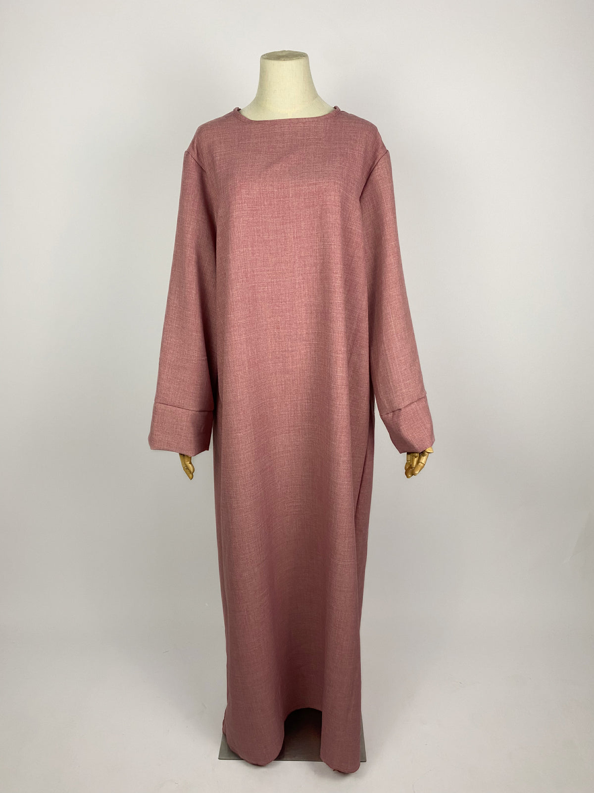 Abaya Malak in Leinenoptik