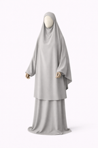 Jilbab Anissa 2-teiliger Medina-Seide