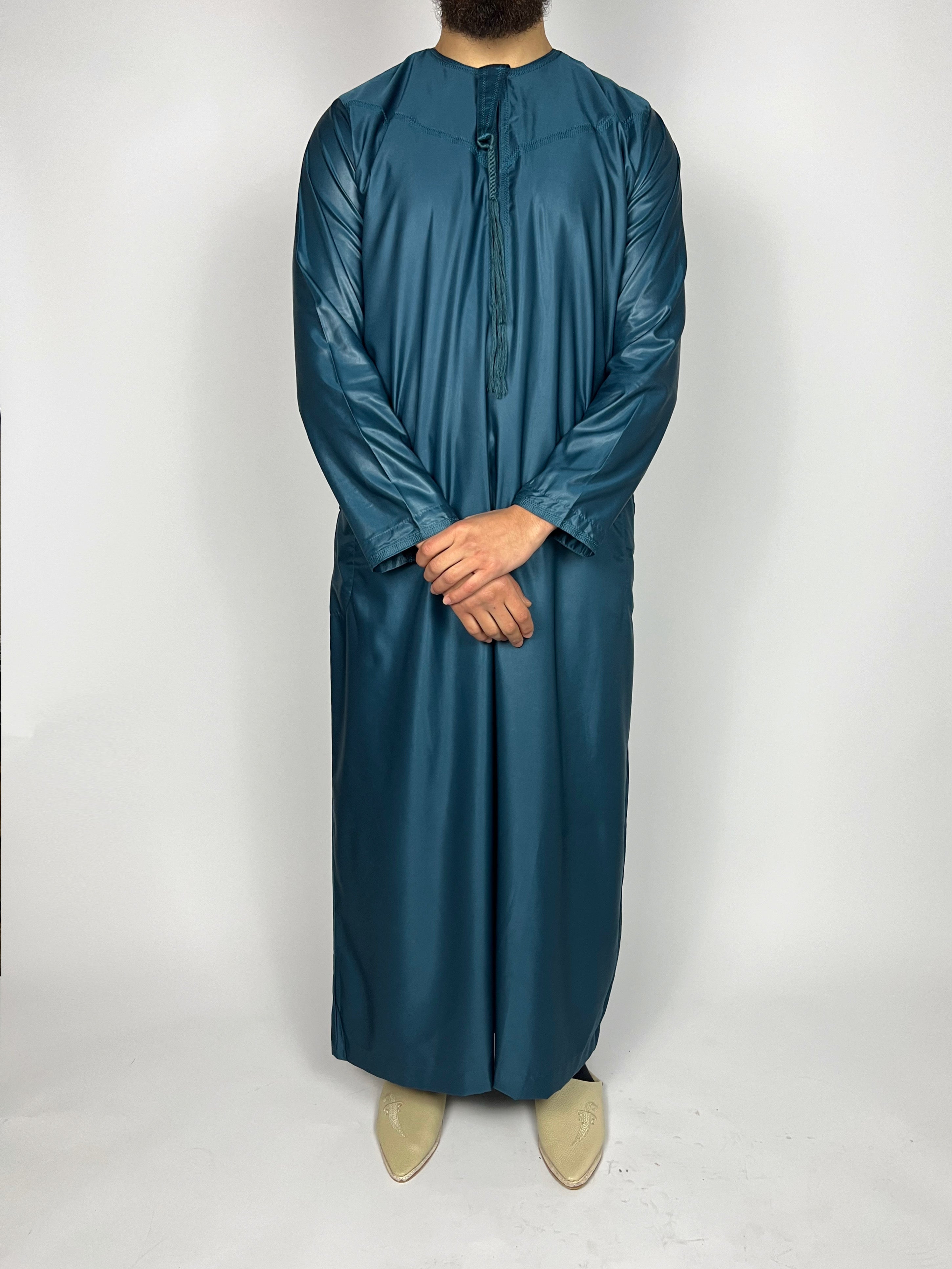 Eend blauw Emirati Qamis