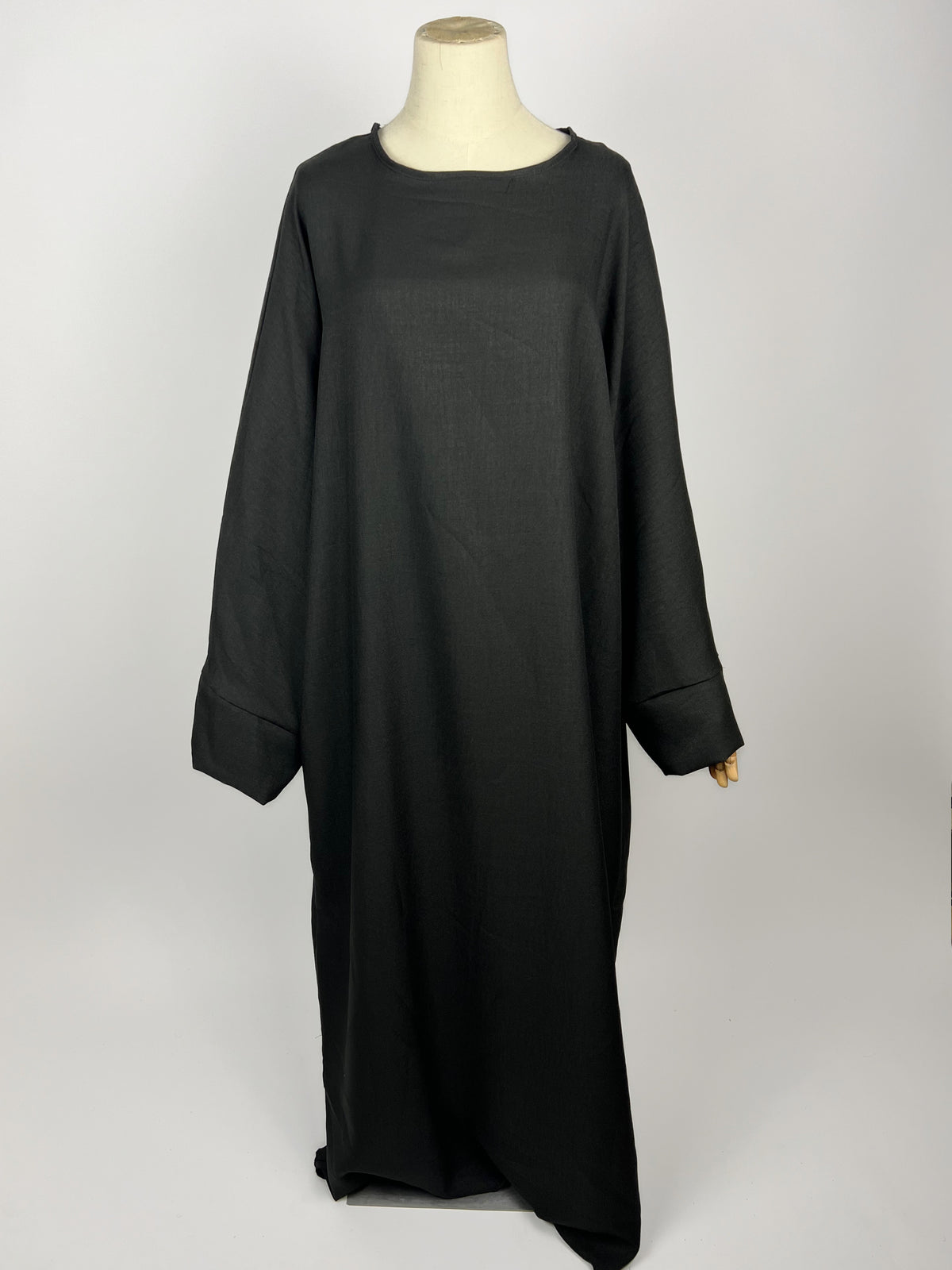 Abaya Imane aus Leinenimitat