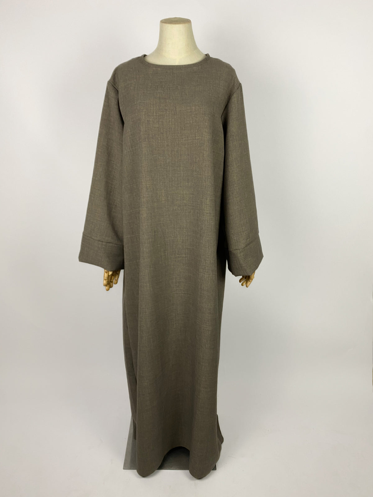 Abaya Malak in Leinenoptik