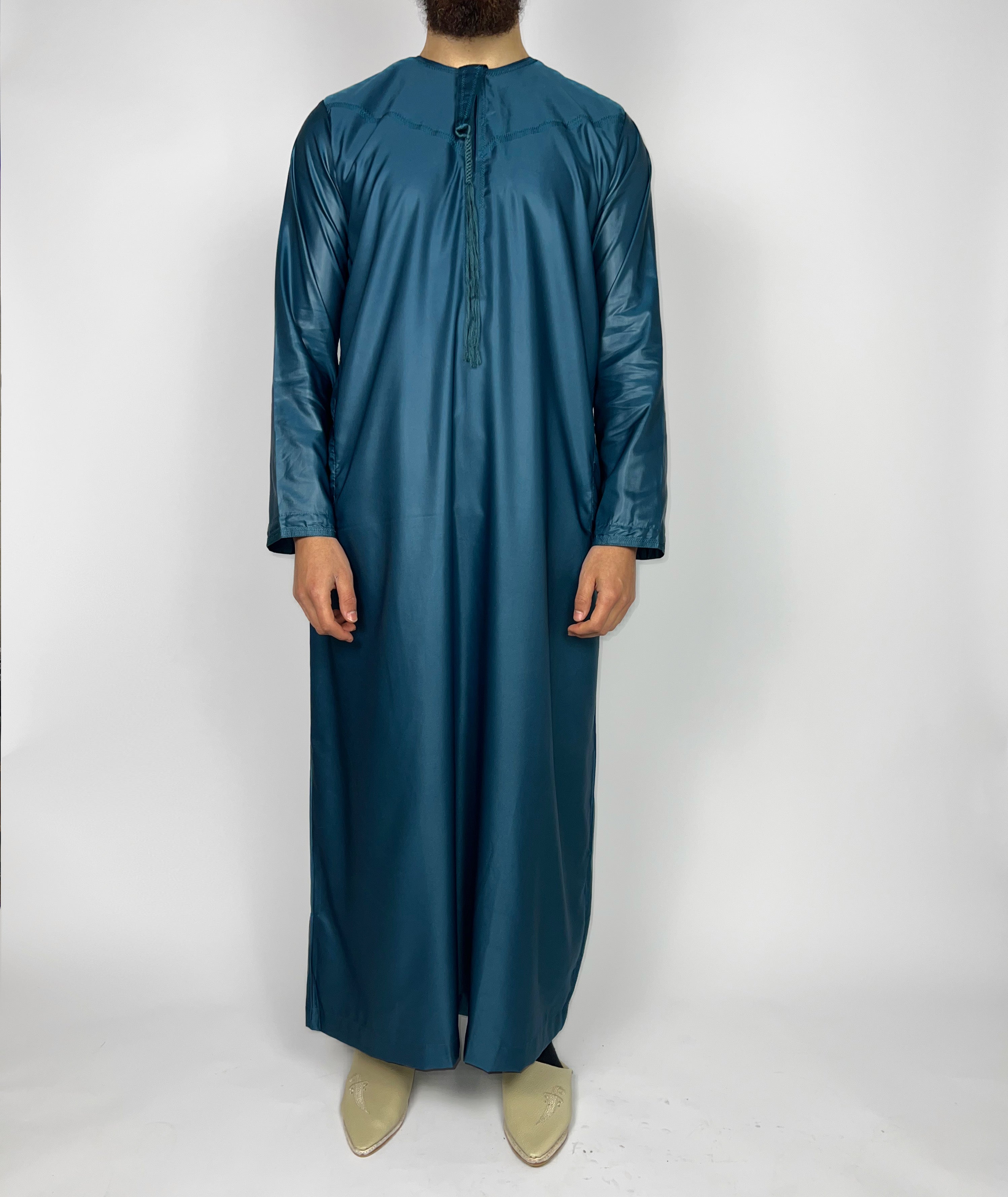 Eend blauw Emirati Qamis