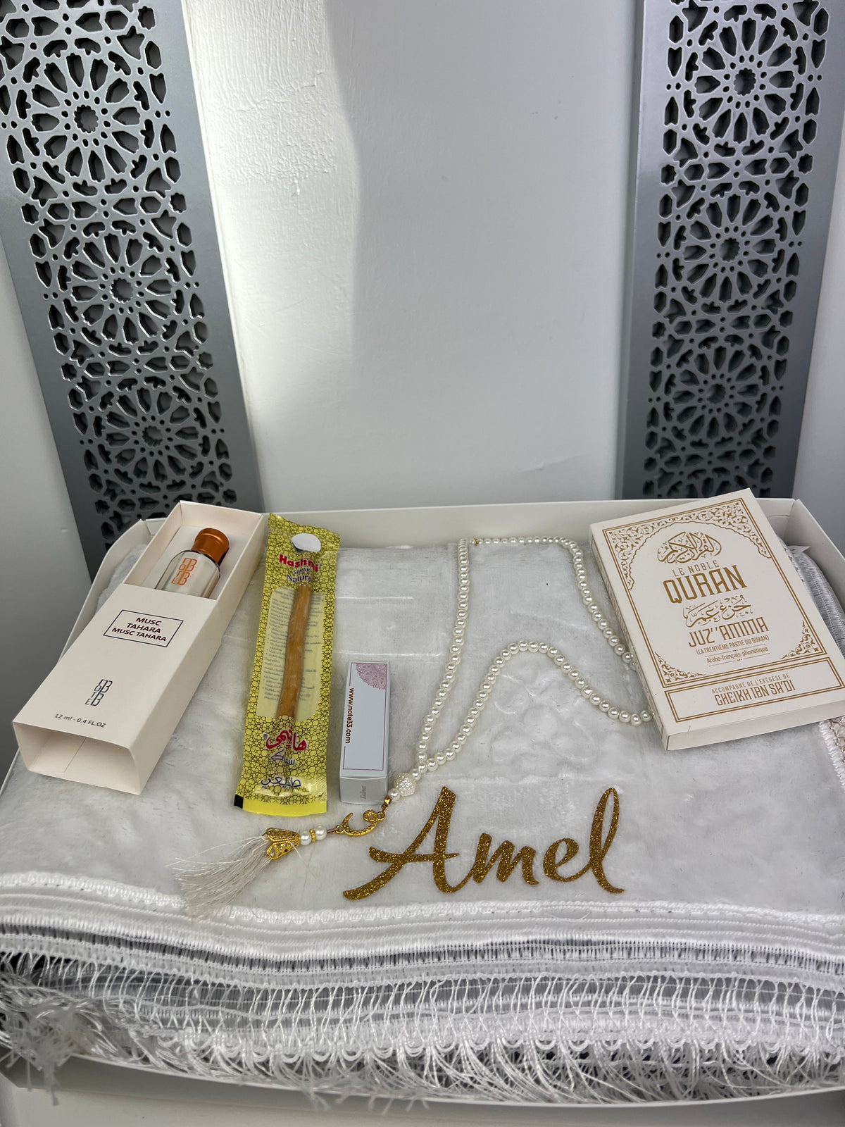 Coffret tapis de prière Nour