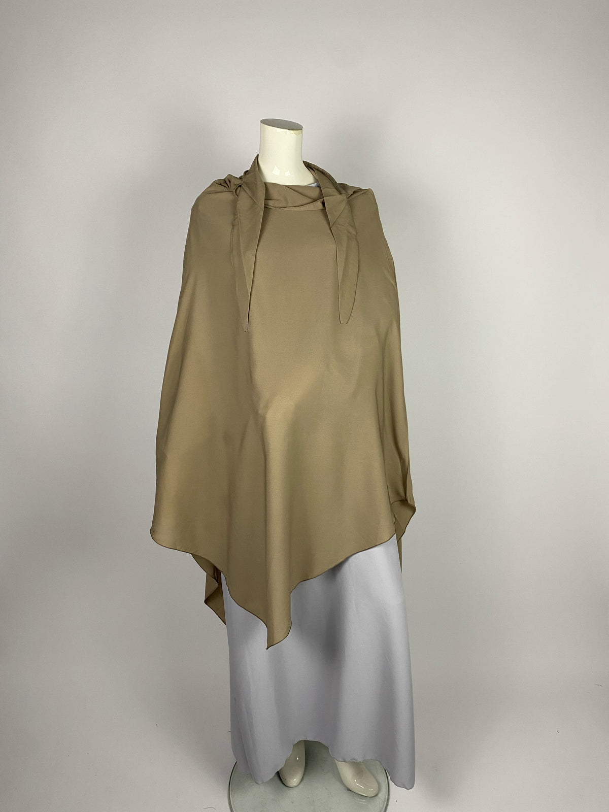 Lange beige khimar - Goedkope khimar