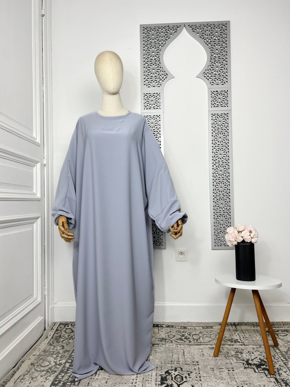 Abaya Soumaya en soie de medine