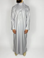 Qamis Qatari Gris