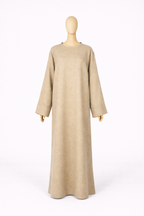 Abaya Malak in Leinenoptik