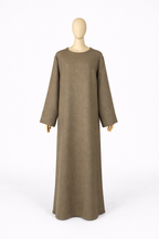 Abaya Malak in Leinenoptik
