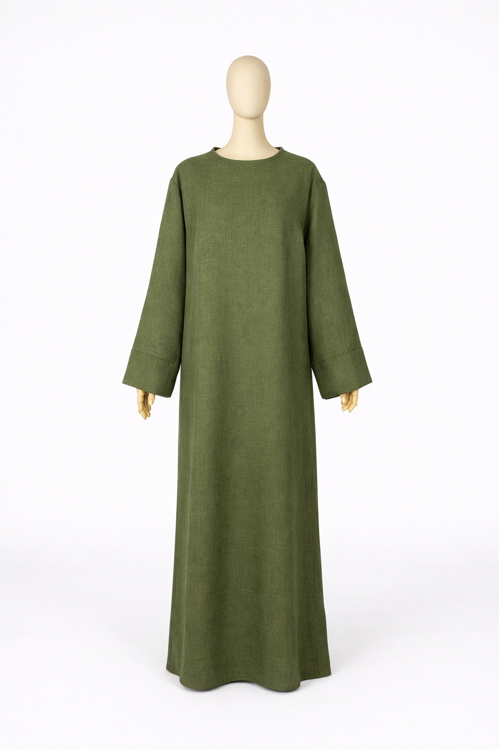 Abaya Malak in Leinenoptik