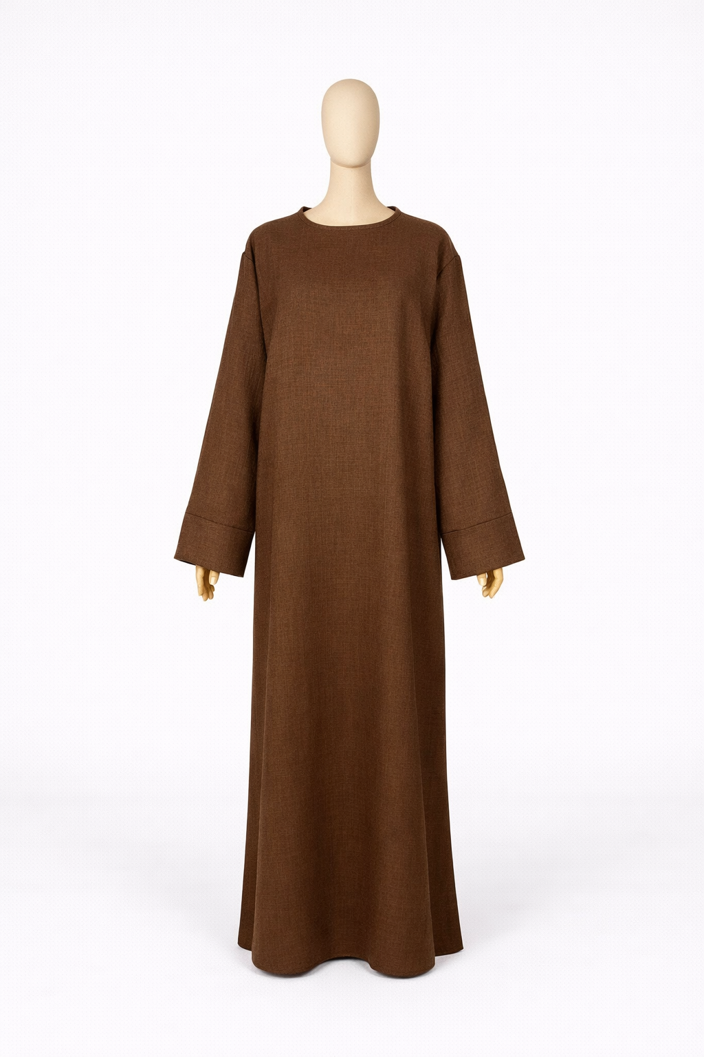 Abaya Malak in Leinenoptik