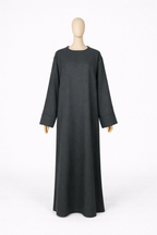 Abaya Malak in Leinenoptik