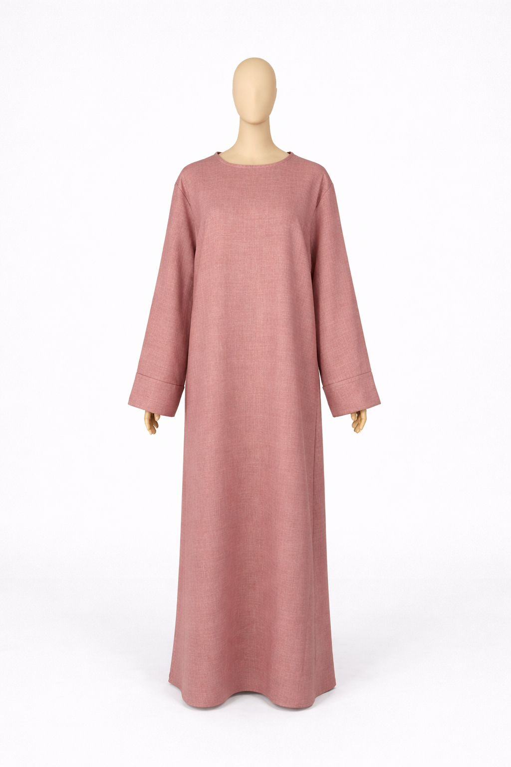 Abaya Malak in Leinenoptik