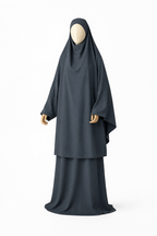 Jilbab Anissa 2-teiliger Medina-Seide