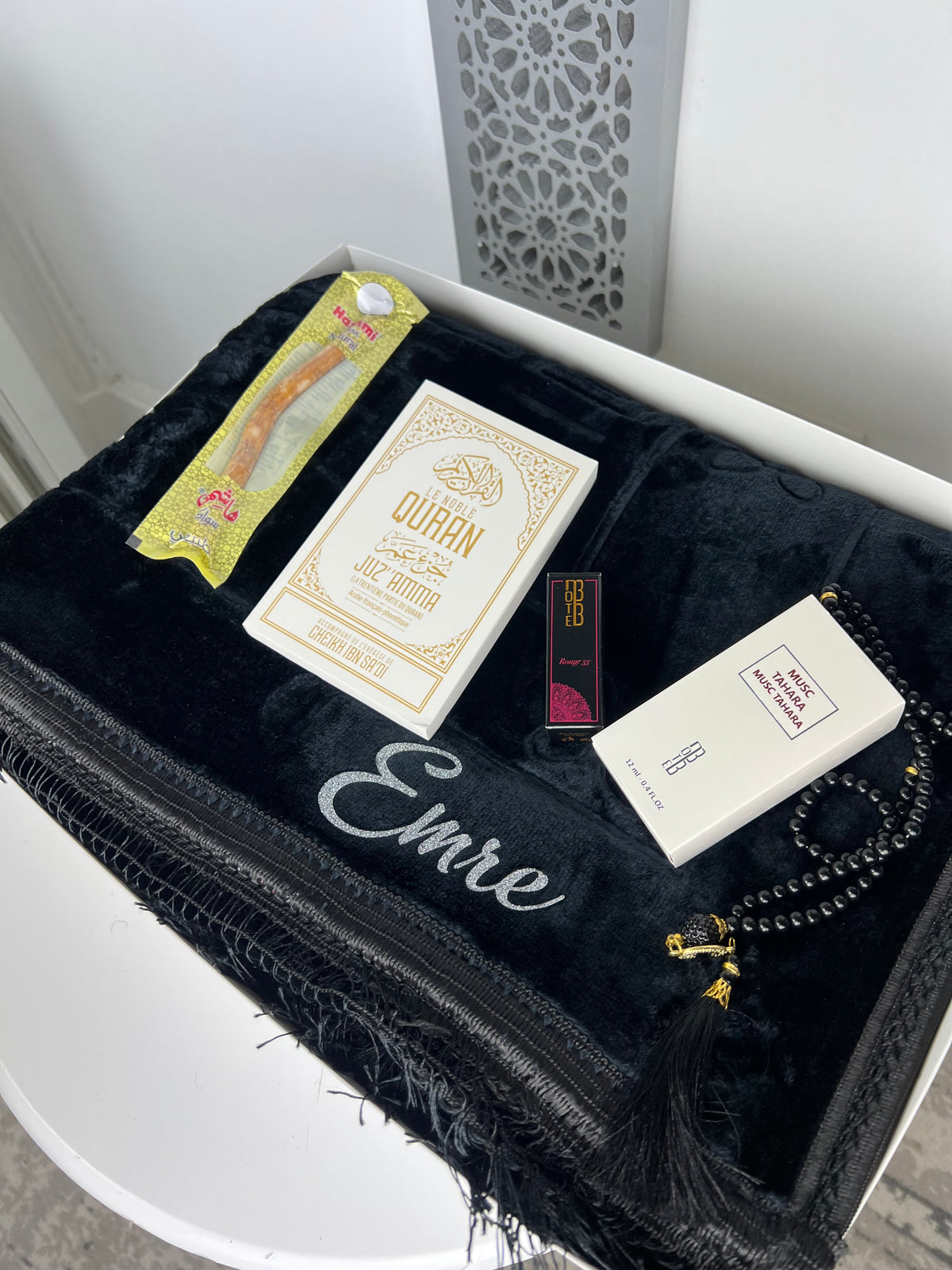 Coffret tapis de prière Nour