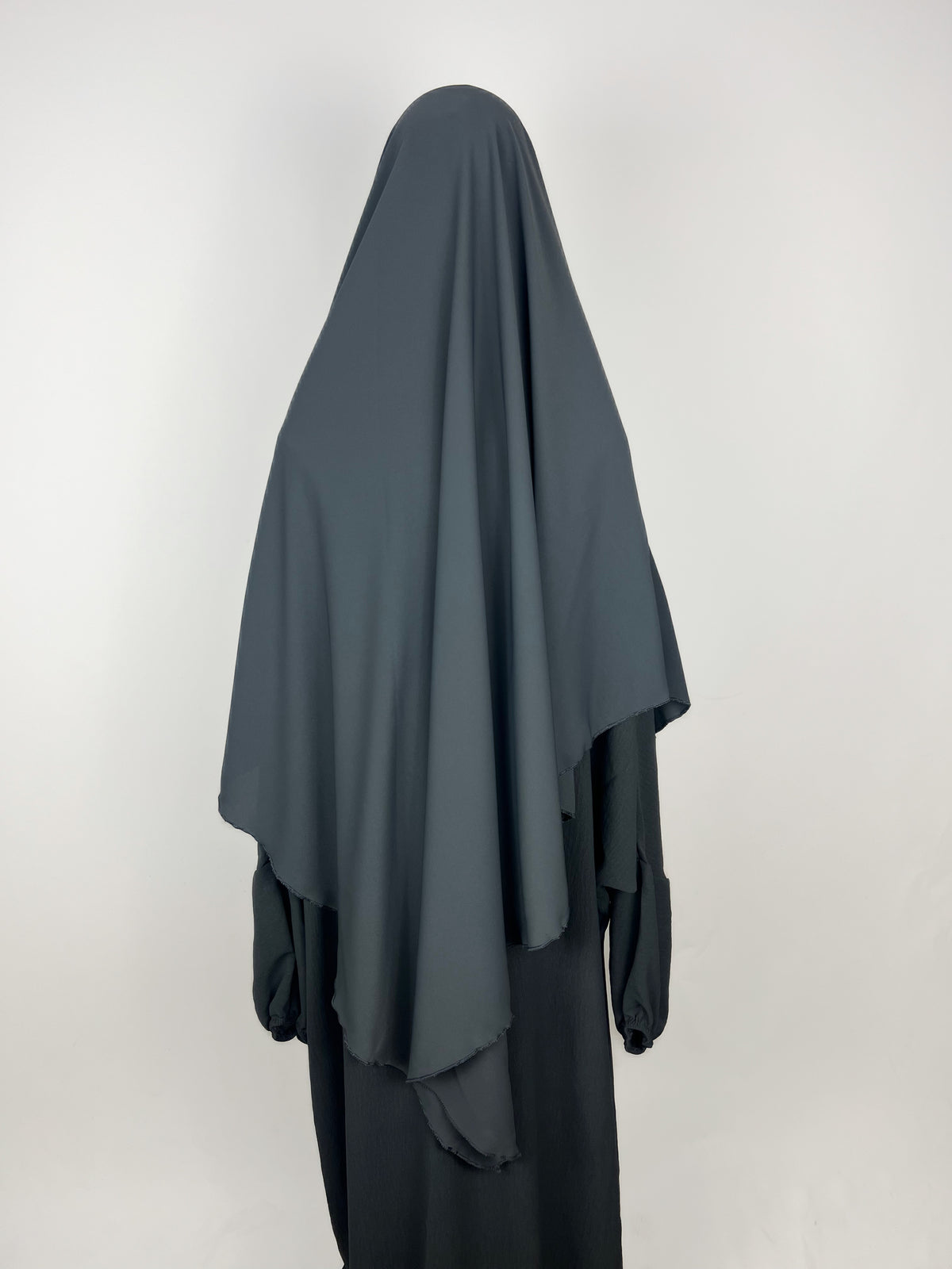 Khimar long en soie de medine