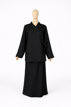 Sakina-Set aus Leinenimitat