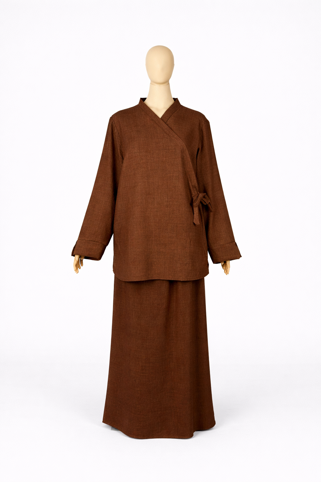 Sakina-Set aus Leinenimitat