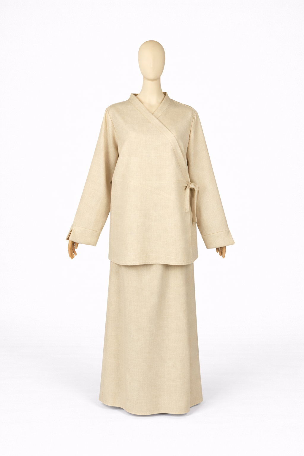 Sakina-Set aus Leinenimitat