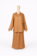 Sakina-Set aus Leinenimitat