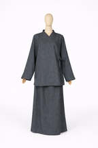 Sakina-Set aus Leinenimitat