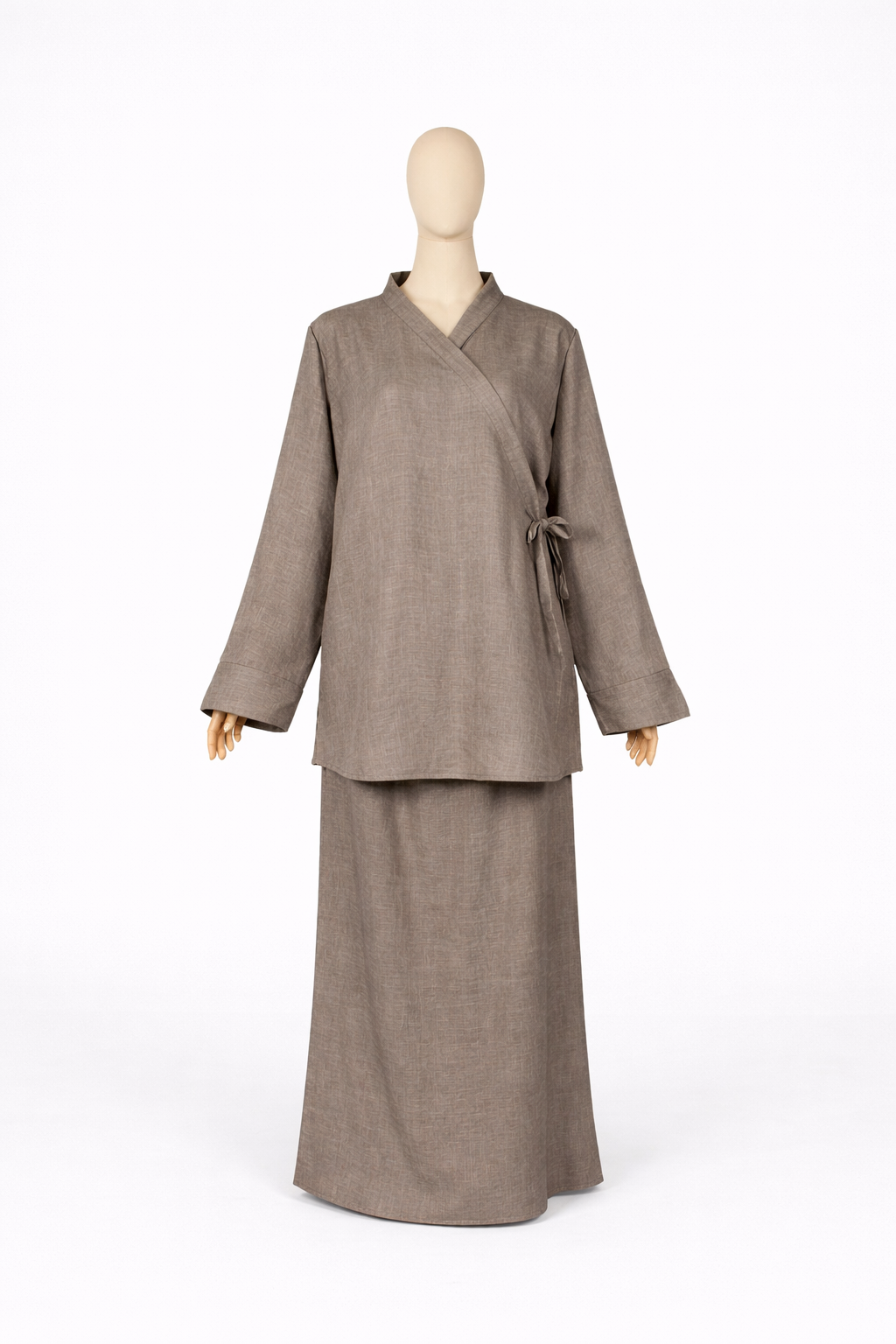 Sakina-Set aus Leinenimitat