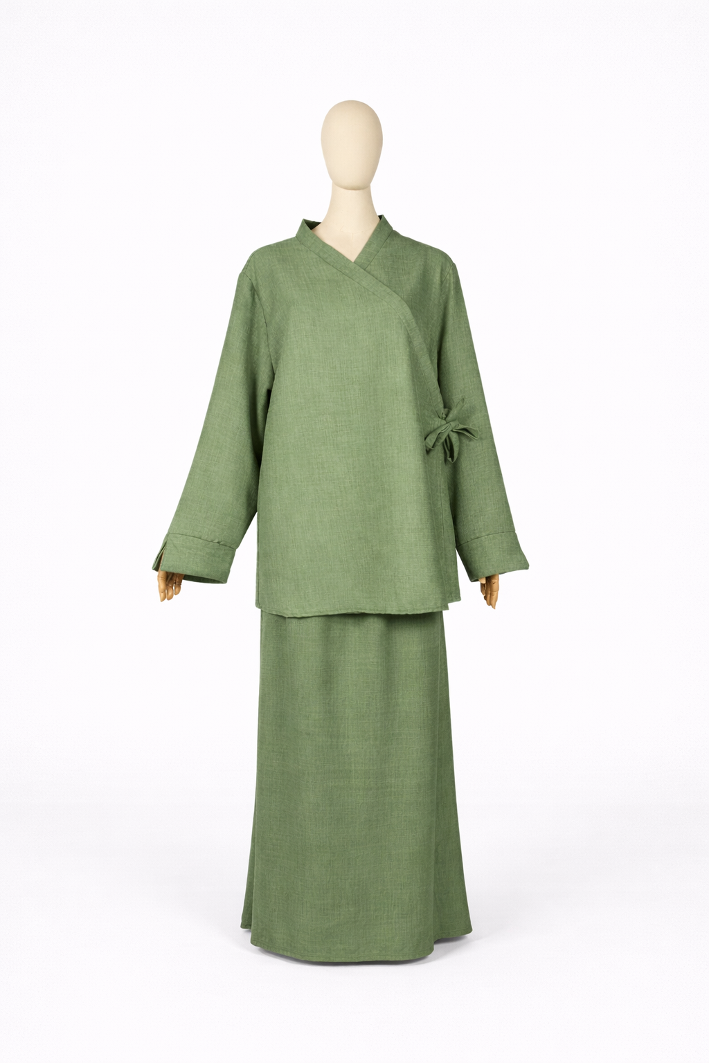 Sakina-Set aus Leinenimitat