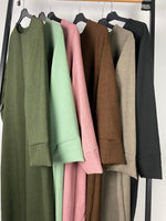 Abaya Malak effet lin - Sabr Mastour