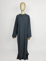 Abaya Nawel velours côtelé - Sabr Mastour