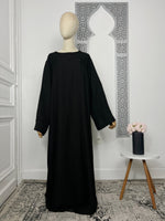 Abaya Nora imitation lin - Sabr Mastour