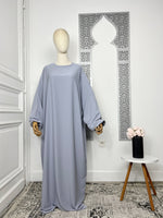 Abaya Soumaya en soie de medine - Sabr Mastour