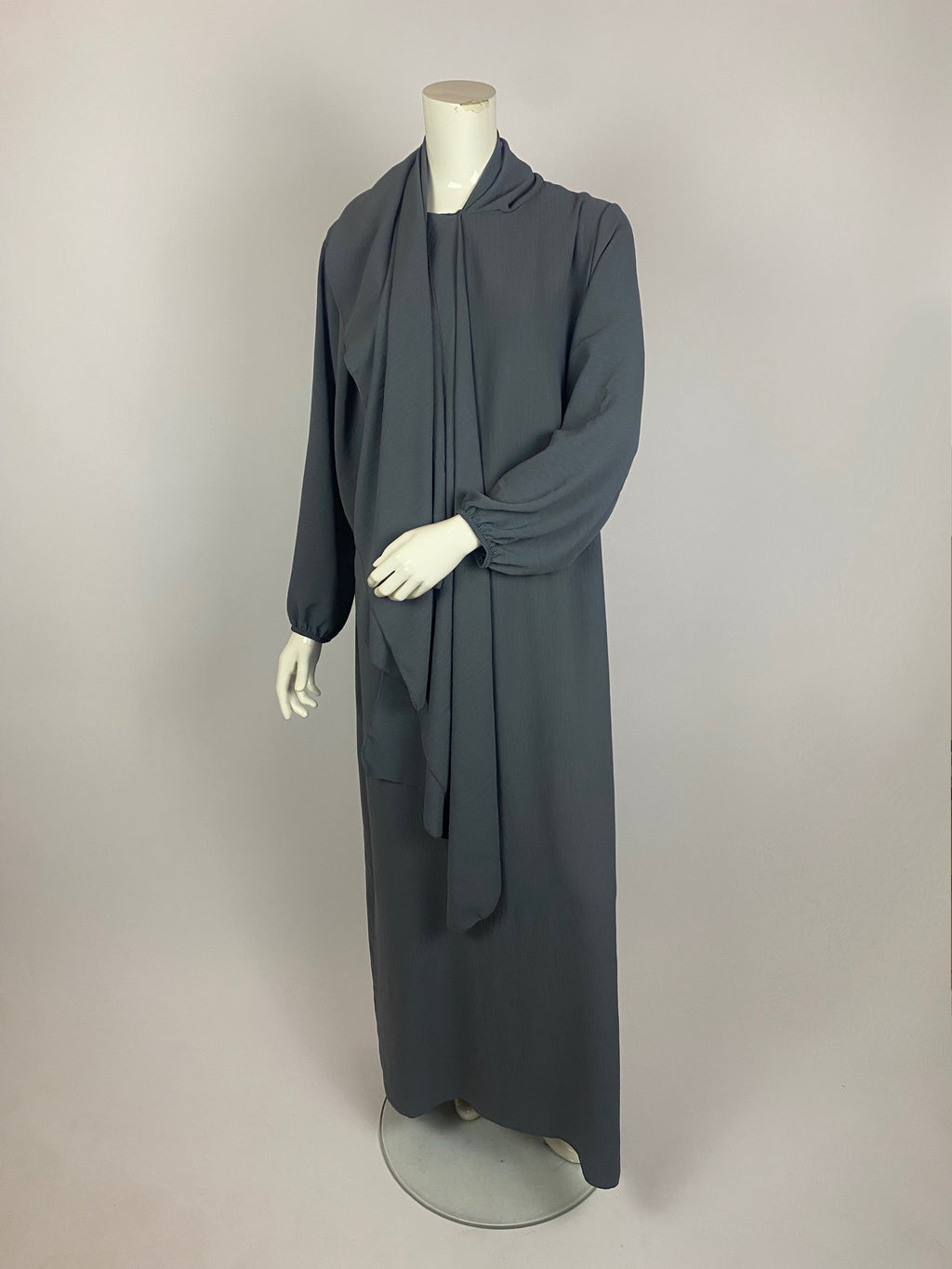 Abaya voile intégré jazz Amira - Sabr Mastour
