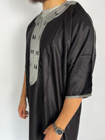 Gandoura noir - Sabr Mastour