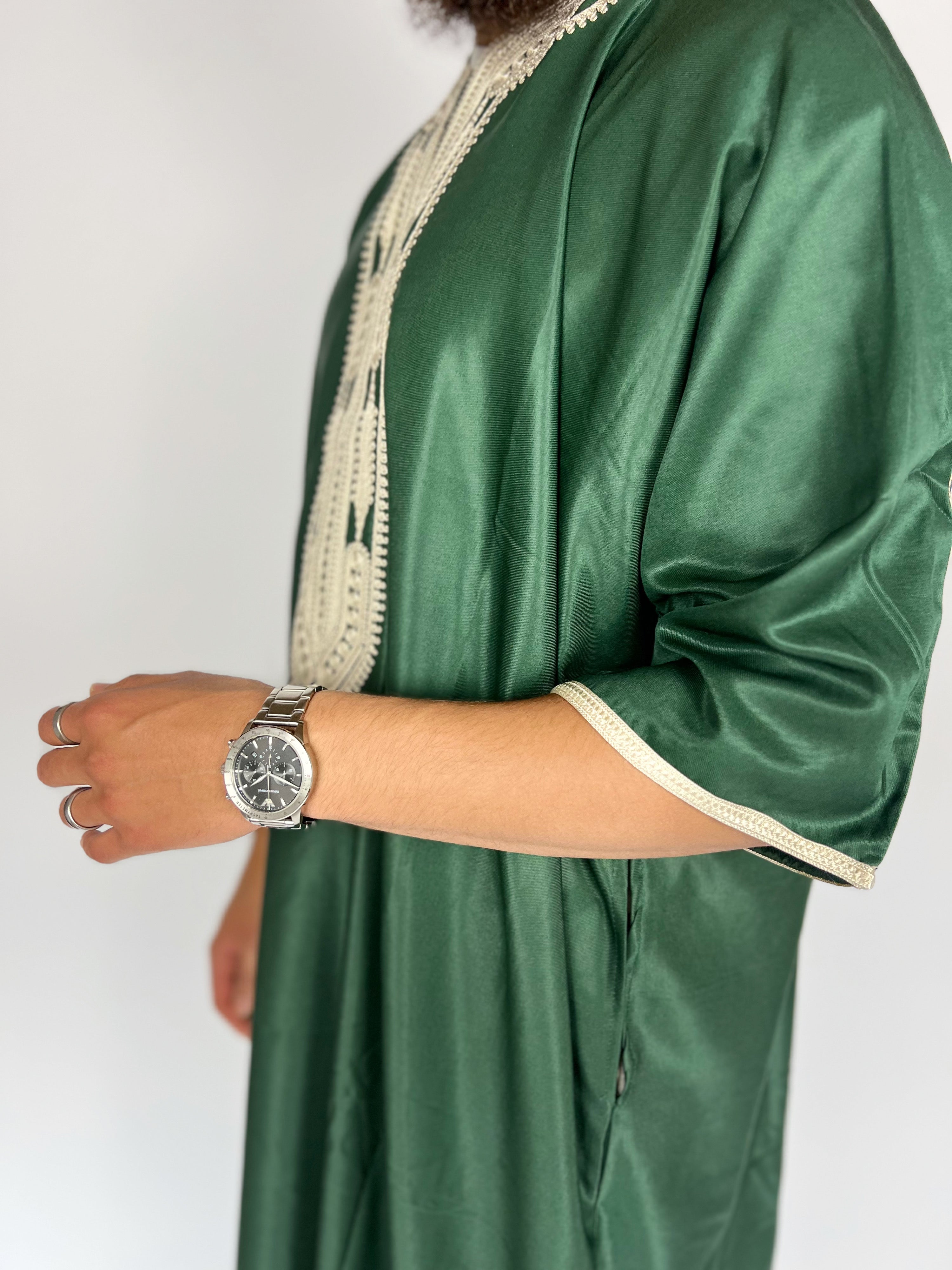 Gandoura kaki - Sabr Mastour