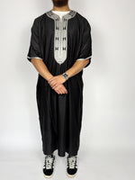 Gandoura noir - Sabr Mastour