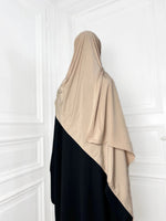Hijab Jersey Premium beige - Sabr Mastour