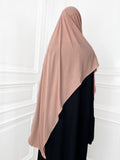 Hijab Jersey Premium or rose - Sabr Mastour