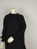 jilbab manche Resserrées noir - Sabr Mastour